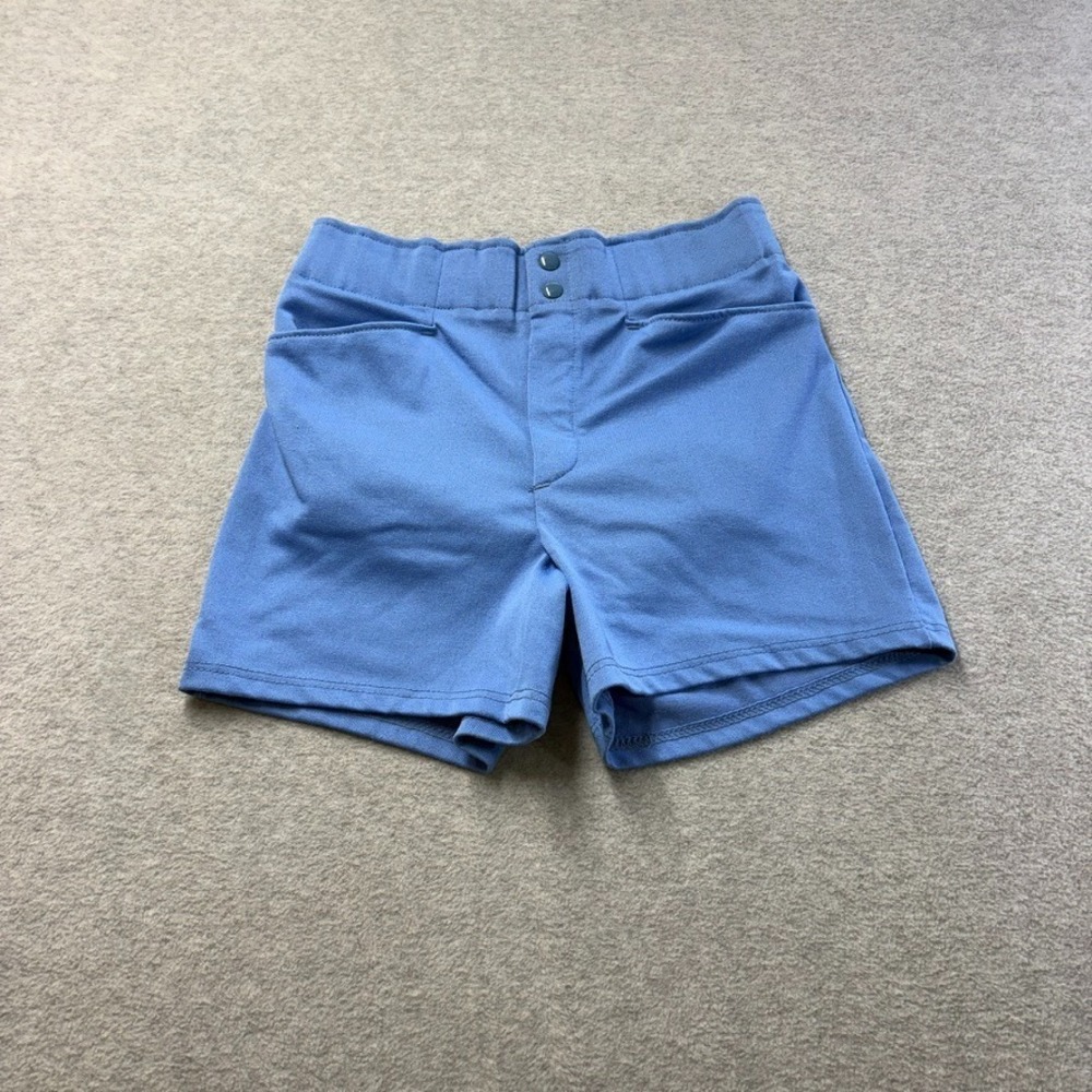 Vintage Russell Athletic Coach Shorts Mens Medium Blue Retro Activewear